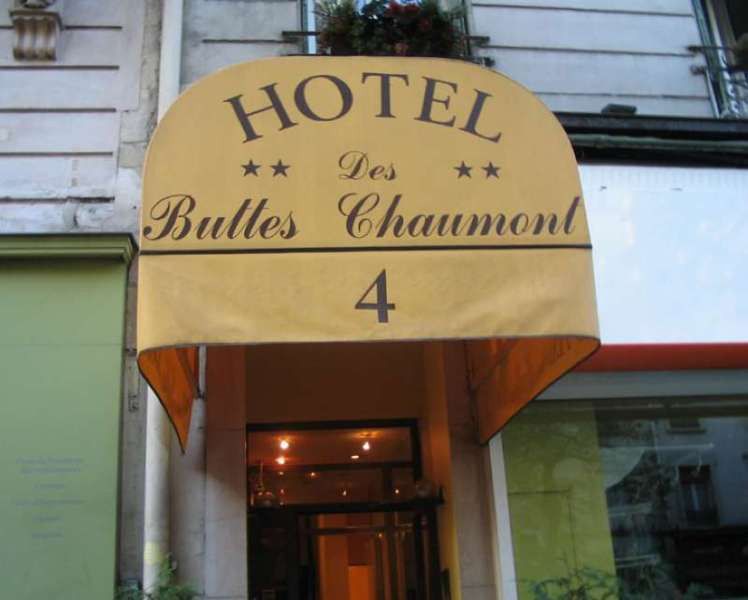 Hotel Des Buttes Chaumont Париж Екстериор снимка
