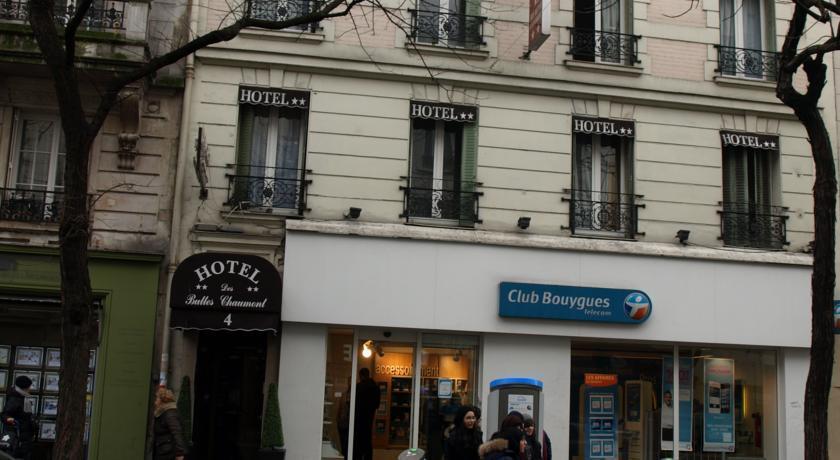 Hotel Des Buttes Chaumont Париж Екстериор снимка