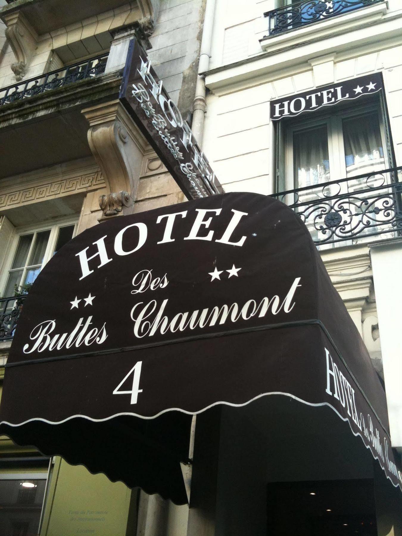 Hotel Des Buttes Chaumont Париж Екстериор снимка